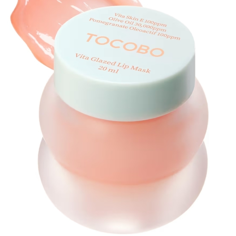 TOCOBO Vita Glazed Lip Mask Vegan Overnight Lip Sleeping Mask Korean Beauty NEW